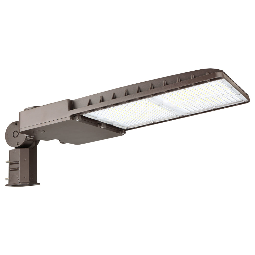 Konlite LED Area Light 250W Type III 347-480V 34,750 Lumens 4000K Daylight White - Equivalent to 1000W Metal Halide - Ideal for Parking Lots, Warehouses & Outdoor Commercial Lighting
