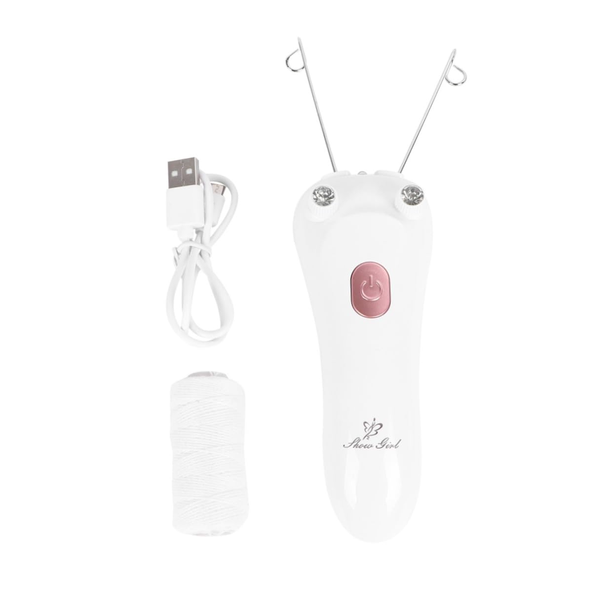 Electric Hair Removal Epilator & Facial Steamer for Women - Painless Hair Remover, Foil Shaver, Spring Hair Eraser Wand - Perfect for Facial Hair Removal & Skincare Routine at Home or Travel