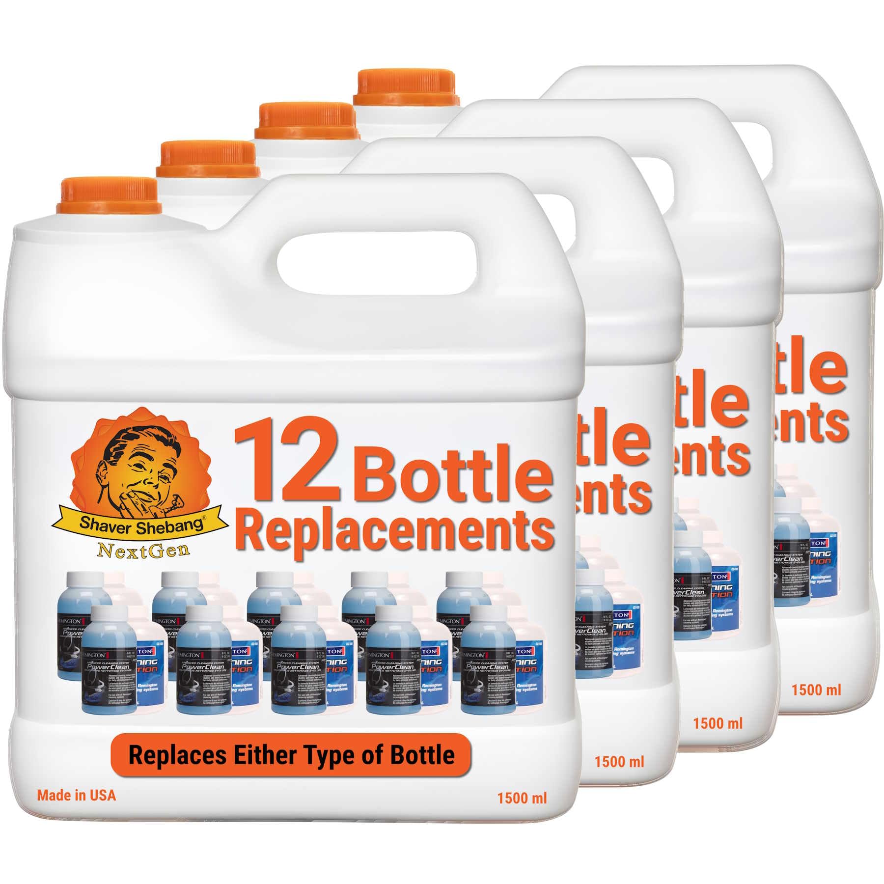 Replacement Bottles for 48 Remington PowerClean Vacuum - Compatible with All Models - Durable Plastic Dust Containers for Home & Office Cleaning