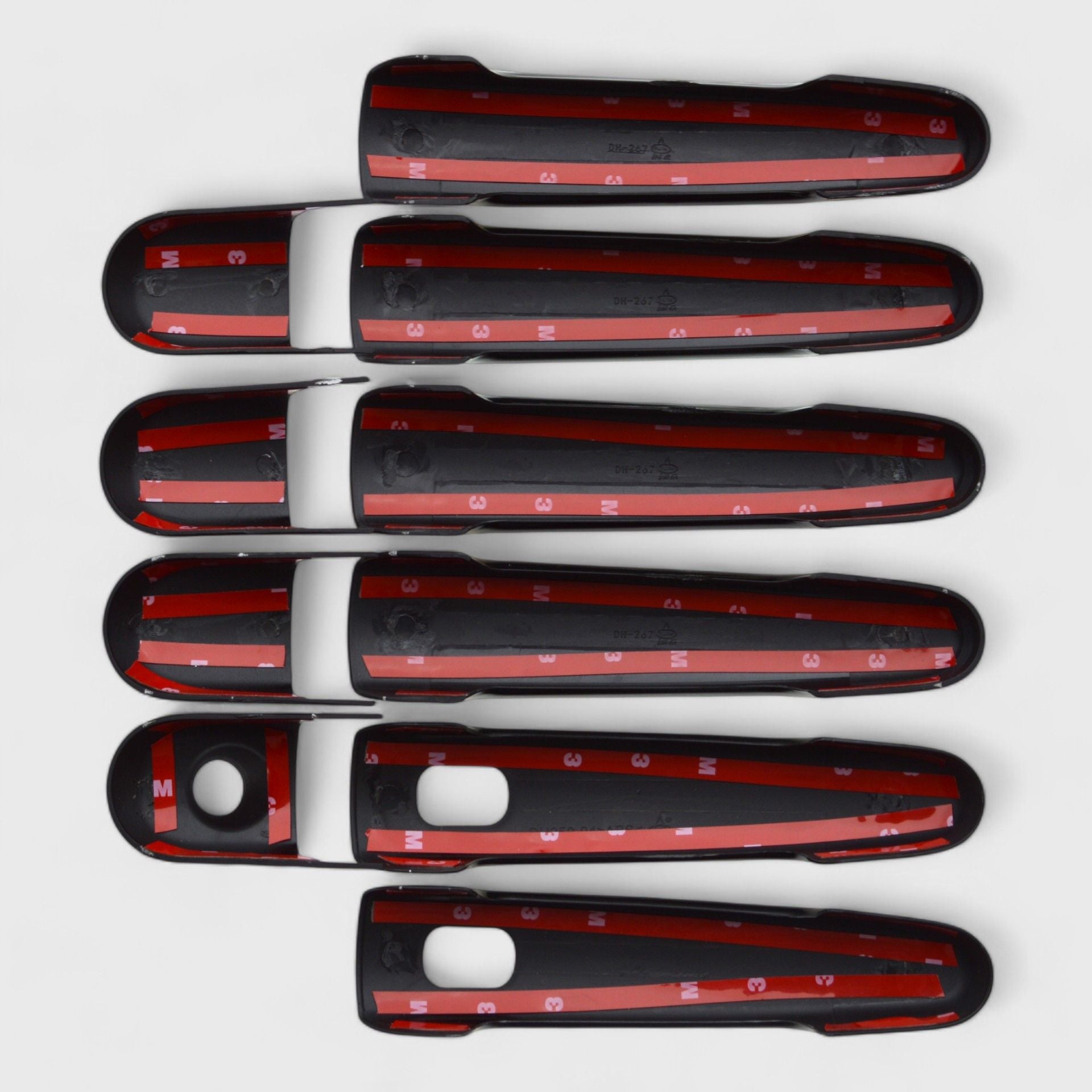 Gloss Black Chrome Delete Door Handle Covers for 2013-2019 Ford Taurus - Upgrade Your Car's Exterior Style