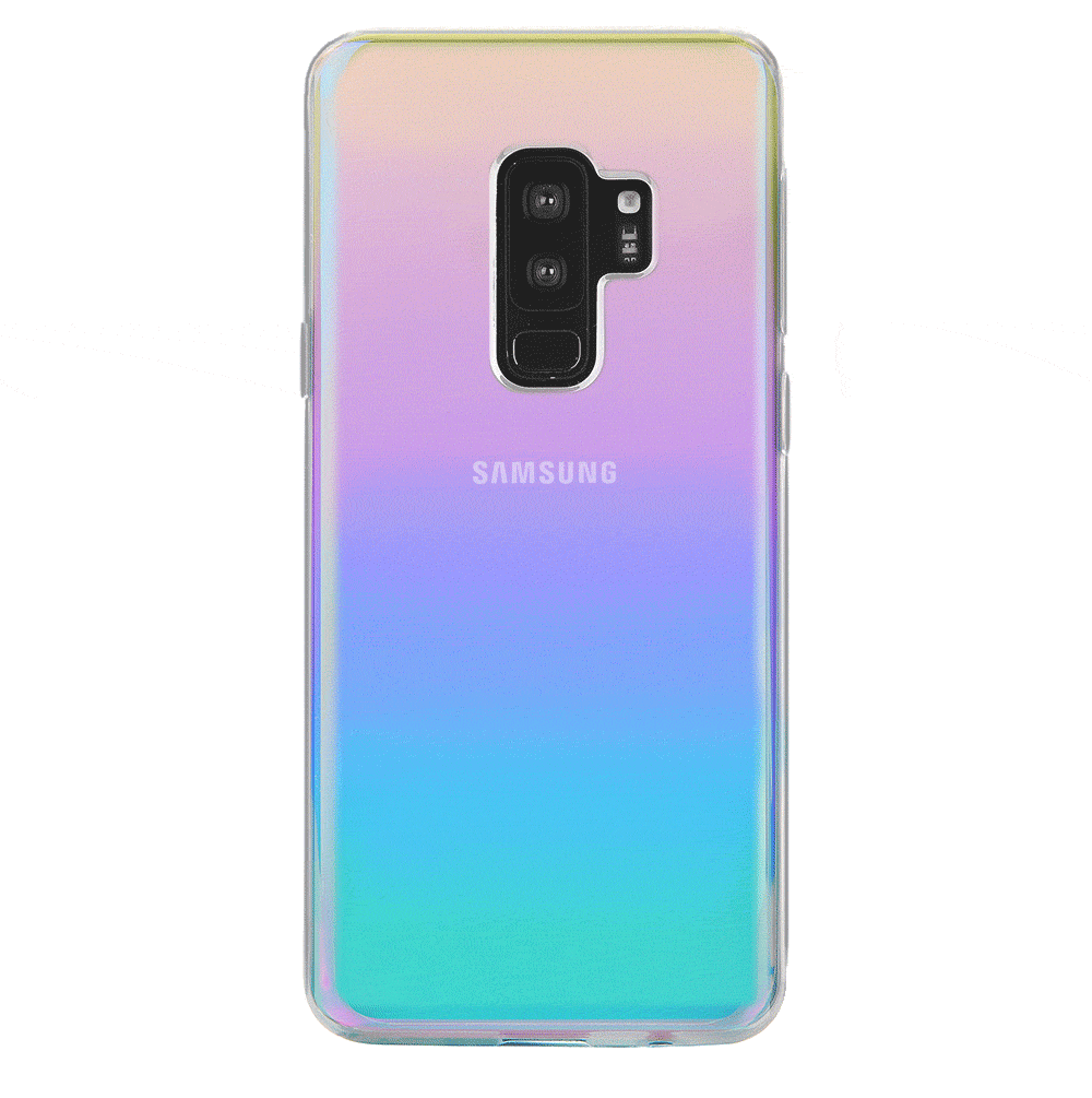 Samsung Galaxy Phone Case with White Opal Design - Slim Protective Cover for Everyday Use, Work, and Travel
