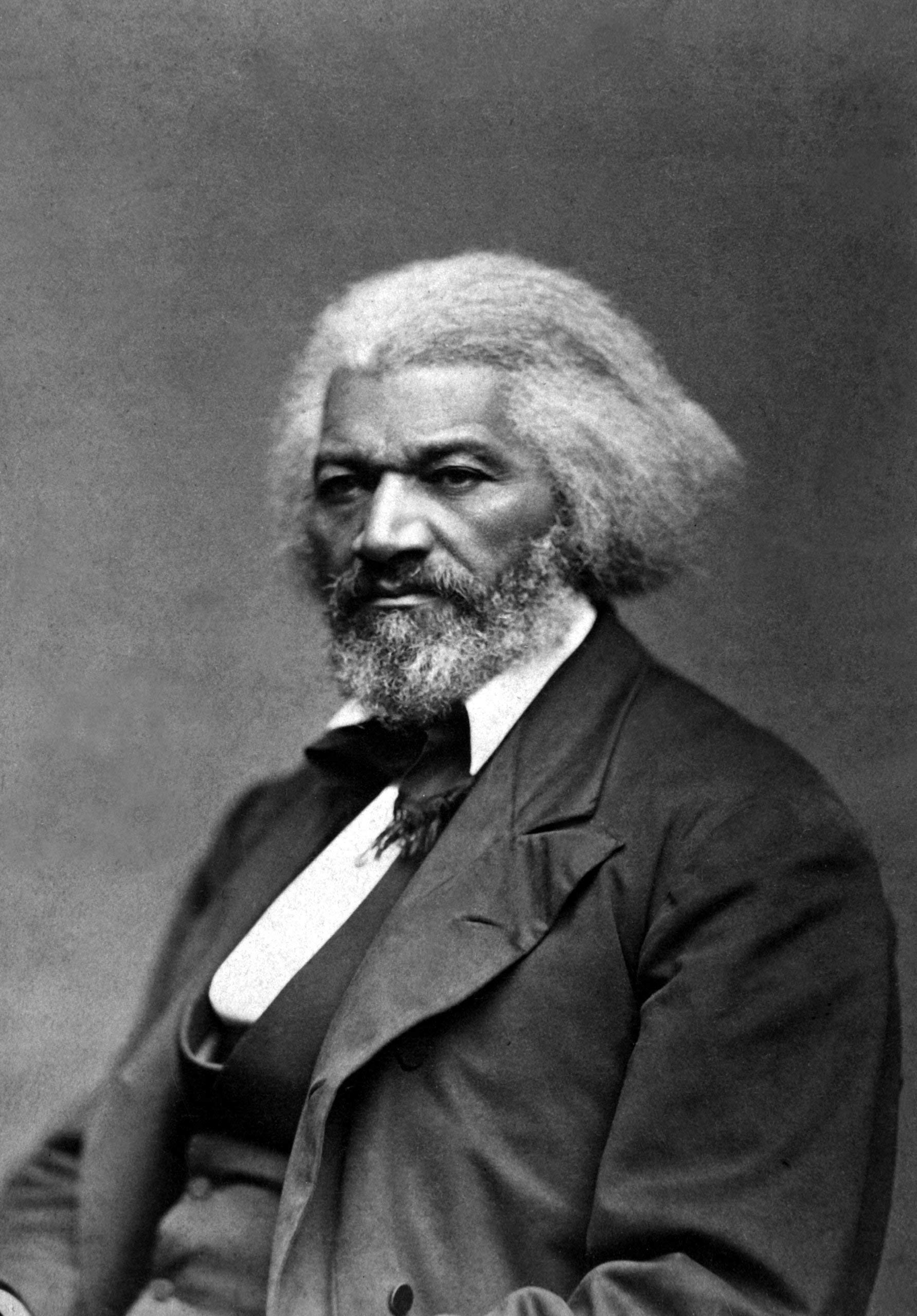 Frederick Douglass Portrait Poster - 12x18 Inch Laminated Wall Art with Vibrant Colors | Historical Home Decor for Living Room, Office & Classroom | Great Americans Collection