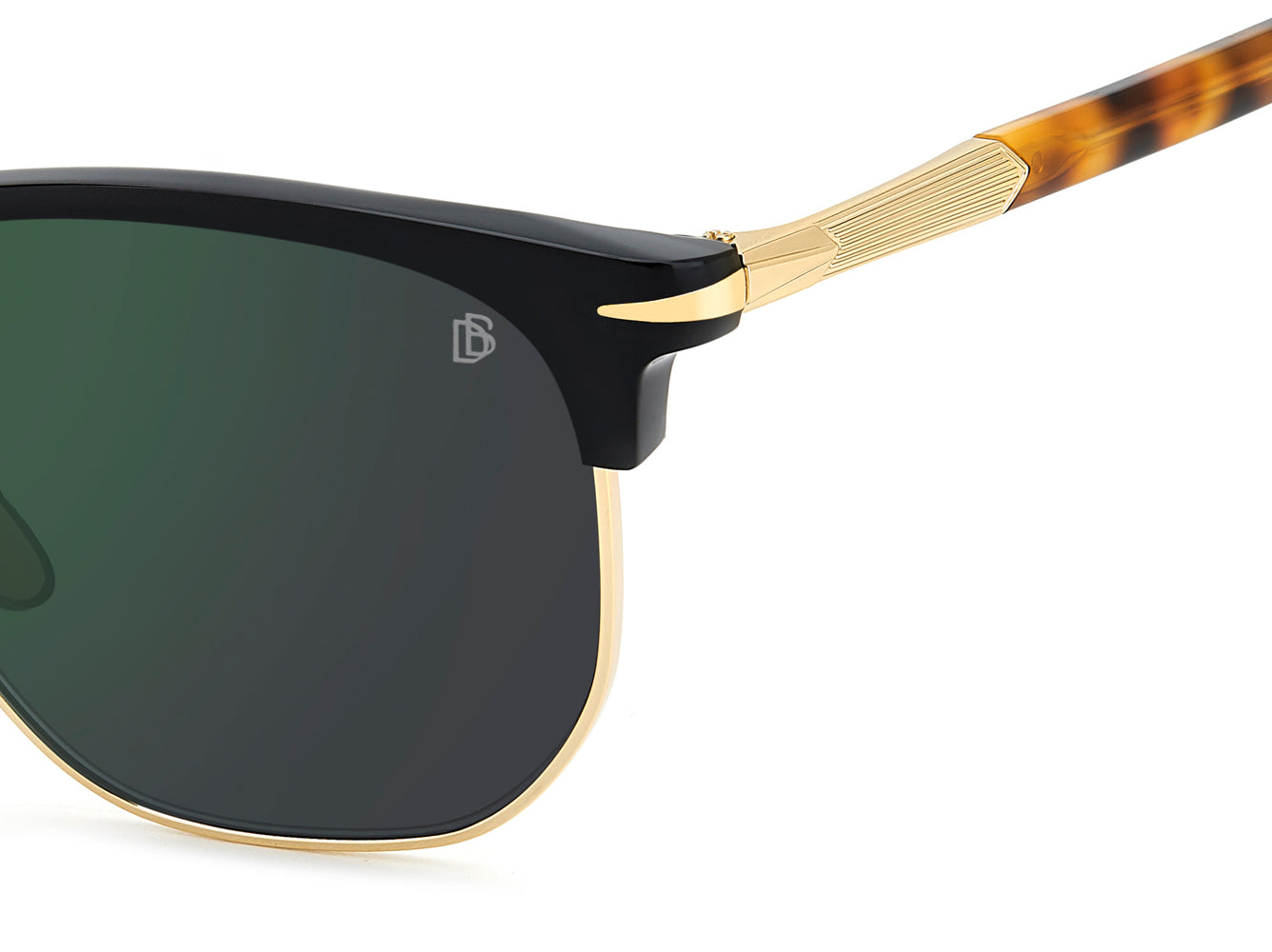 David Beckham DB1176/G/S Men's Sunglasses - Polarized UV Protection Aviator Style for Driving, Outdoor Sports & Fashion