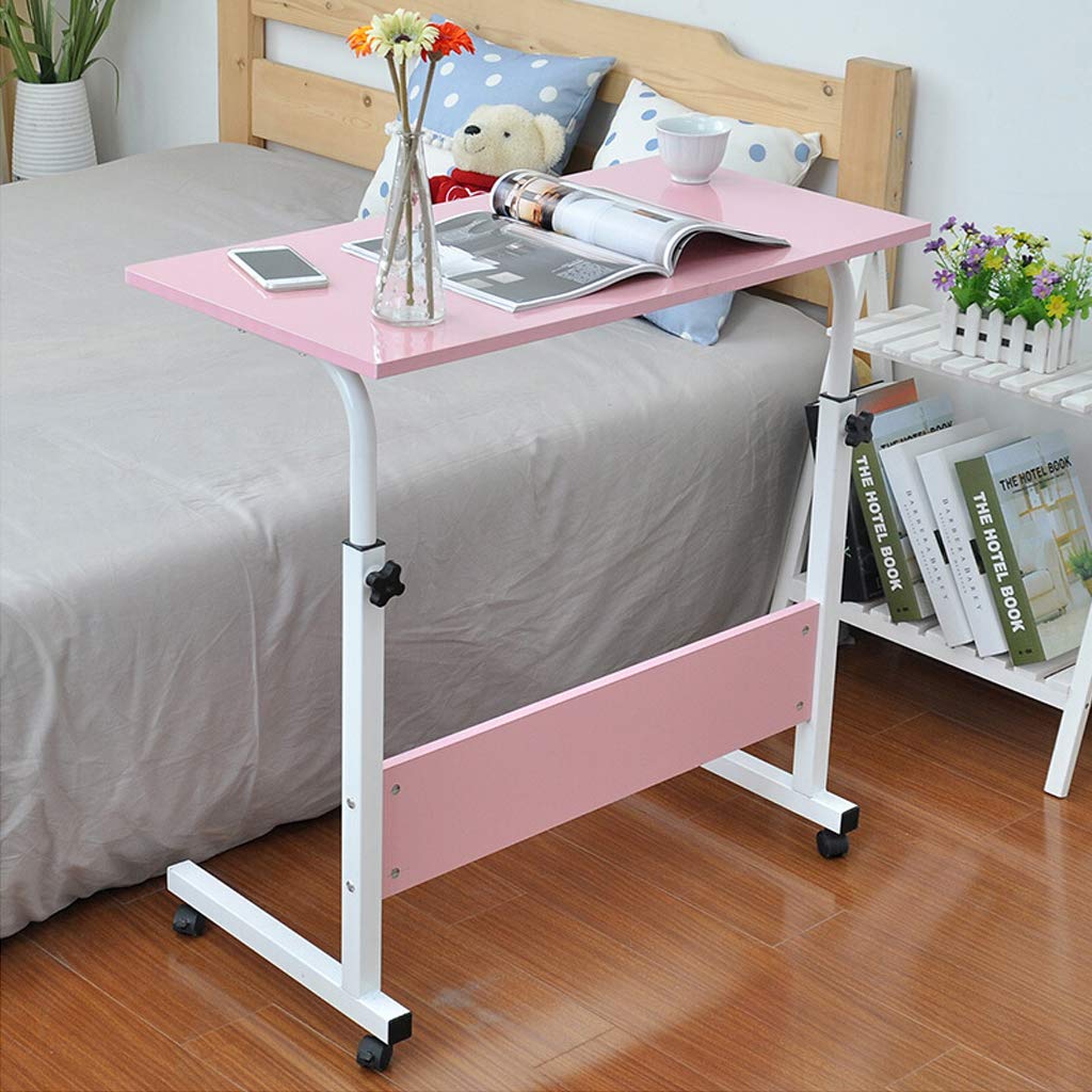 Adjustable Height Overbed Table with Wheels - 28