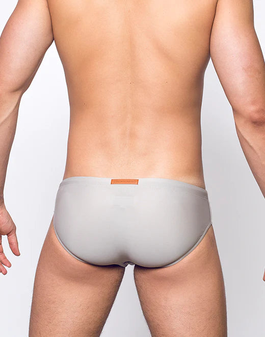 2EROS Men's Swim Brief String Bikini - Comfortable & Stylish Brown Swimwear for Beach, Pool & Vacation