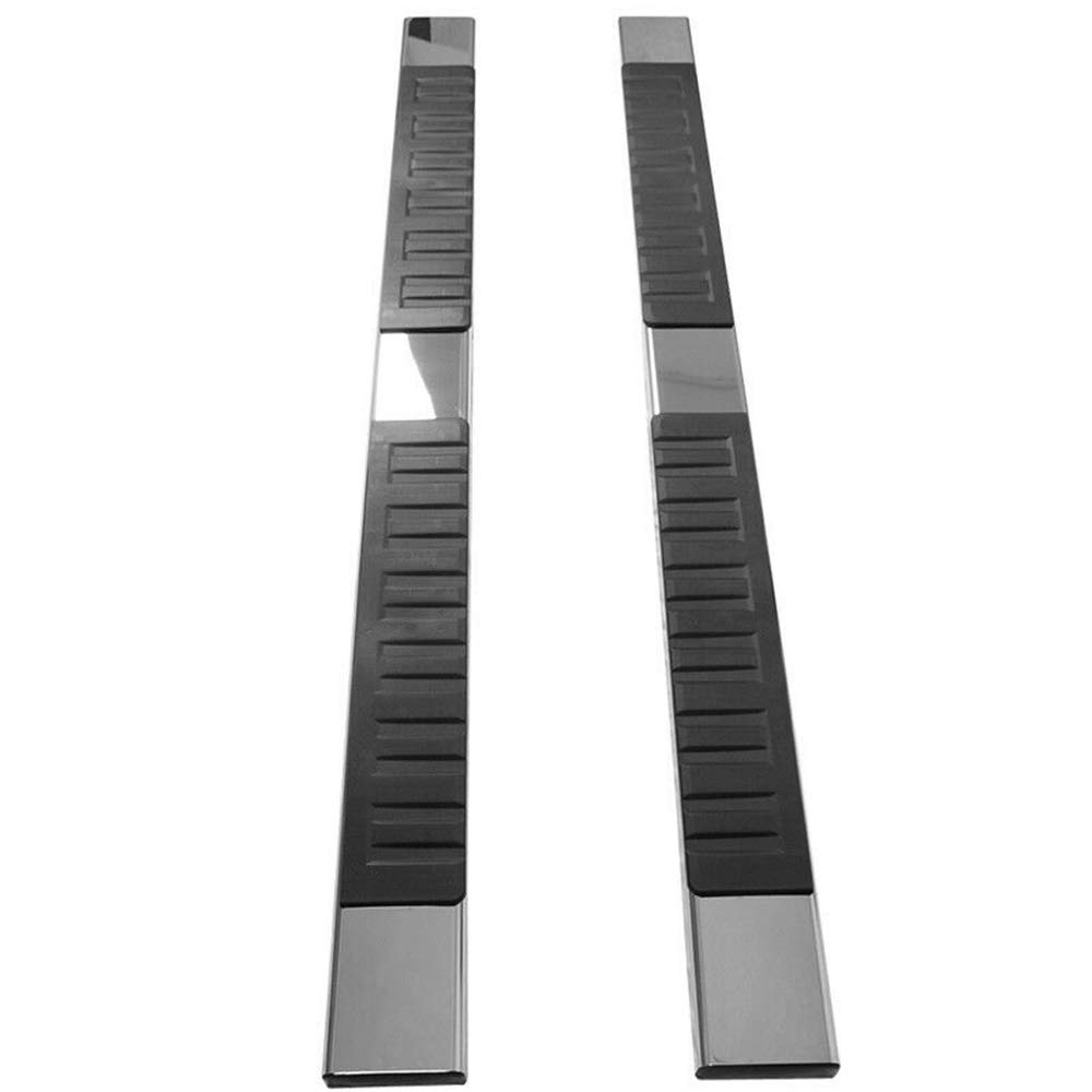 FREEMOTOR802 Chrome & Black Stainless Steel 6