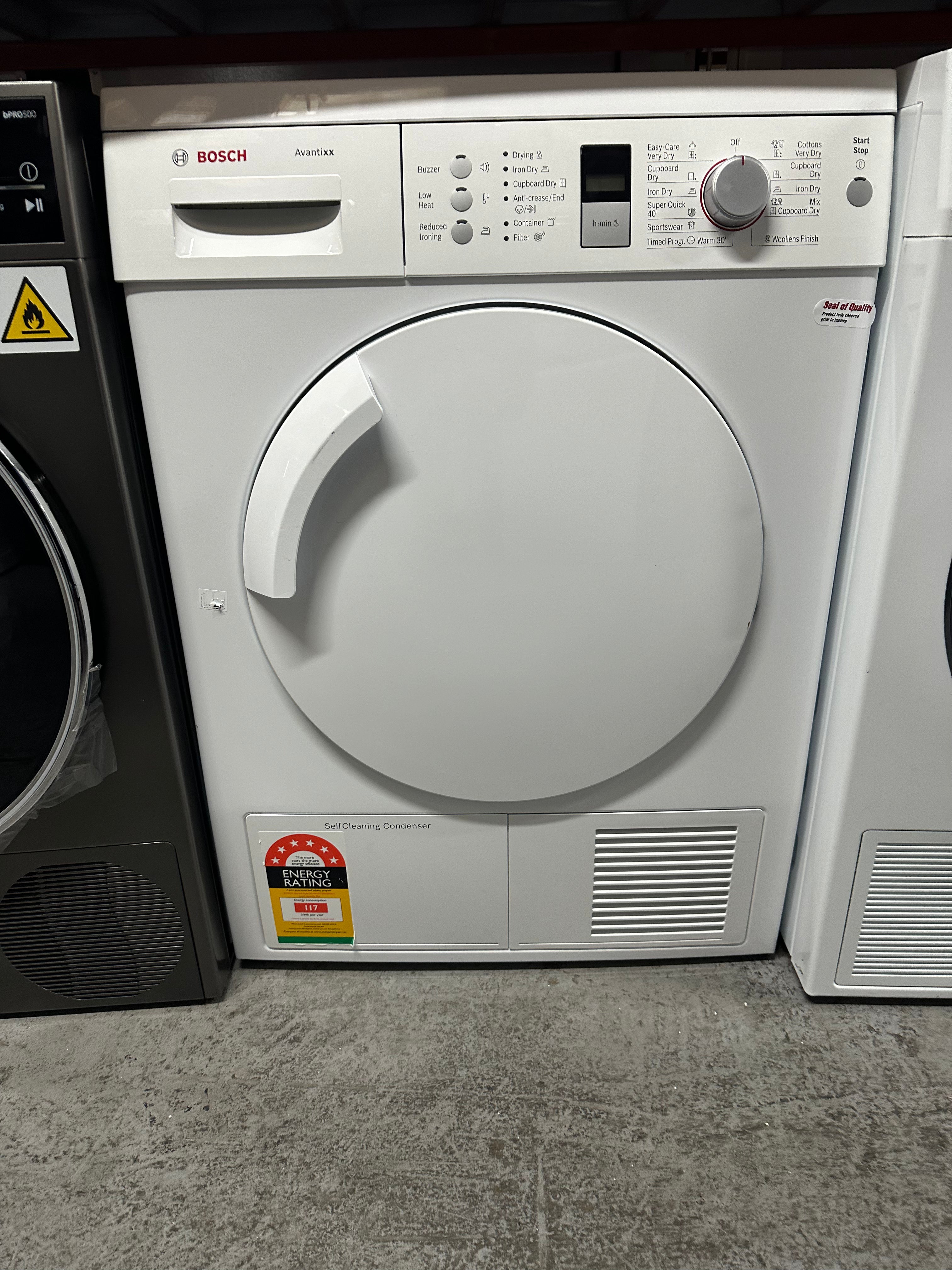 Refurbished Bosch 6kg Heat Pump Dryer - Energy Efficient Laundry Solution for Small Homes & Apartments | Perfect for Compact Spaces & Eco-Friendly Drying