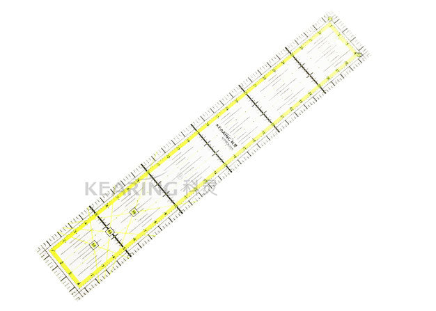 Acrylic Quilting Ruler 30 x 5cm - Metric Measurement Transparent Sewing Ruler for Patchwork, Quilting & DIY Crafts - Perfect for Fabric Cutting, Sewing Projects & Crafting