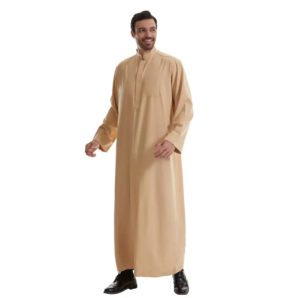 Emirati Kandura for Men - Traditional Jubba Thobe Thawb | Perfect for Eid, Weddings & Formal Occasions
