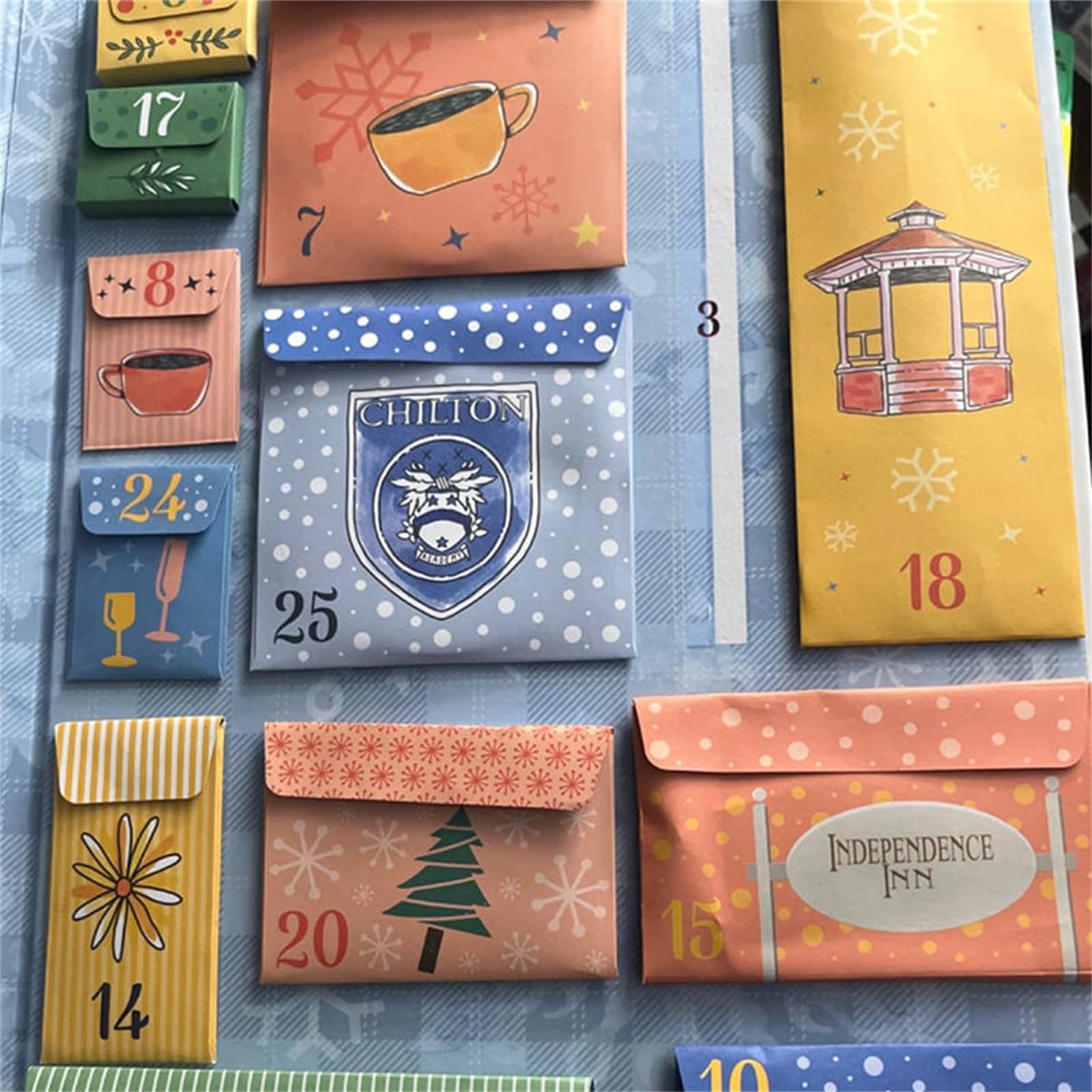 2024 Gilmore Girls Advent Calendar for Adults - Christmas Countdown Calendar, Unique Holiday Gift for Gilmore Girls Fans - Perfect for Home Decor, Office Celebration & Festive Countdown