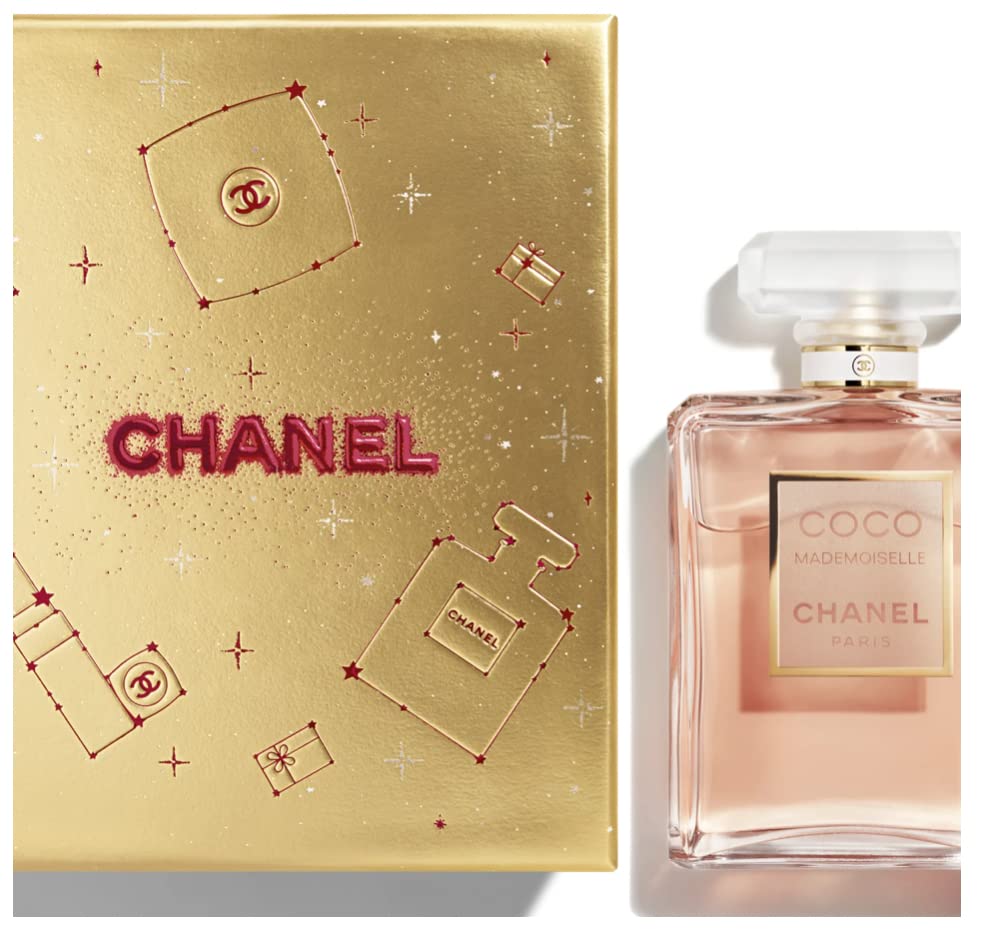 Chanel COCO Mademoiselle Eau de Parfum 100ml for Women - Luxury Floral Oriental Perfume with Gift Box - Perfect for Date Night, Special Occasions & Everyday Elegance
