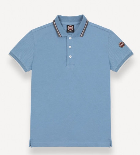COLMAR Stripes & Lines Short Sleeve Polo Shirt for Boys (6-12 Years) - Perfect for School, Sports, and Casual Outfits