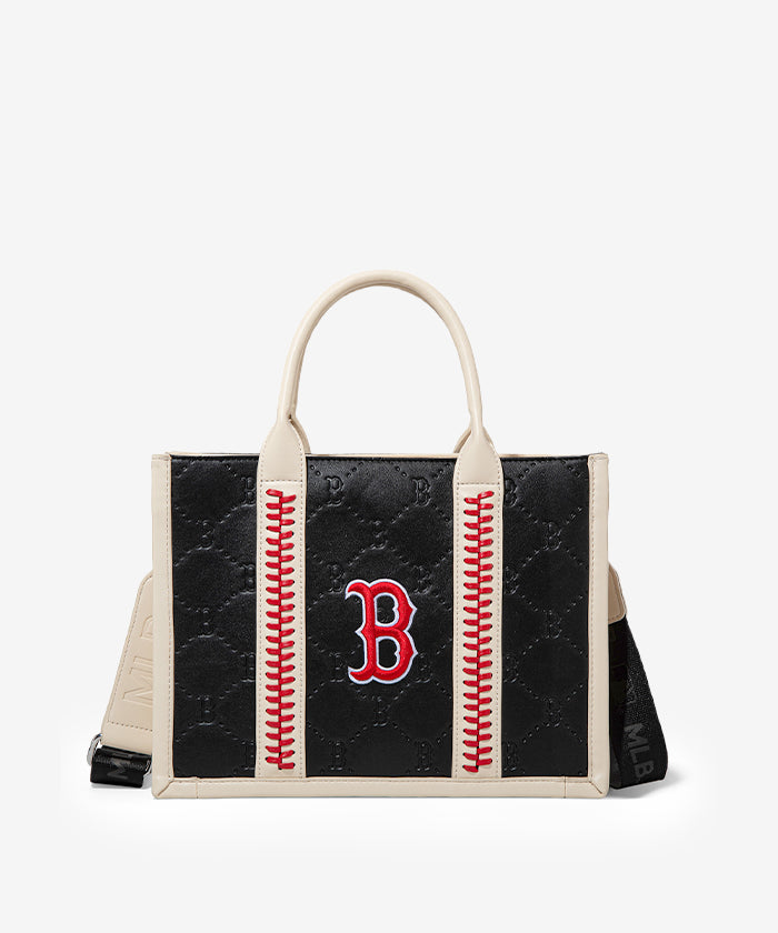 MLB Boston Red Sox Tote Bag - Official Licensed Baseball Team Shopper - Perfect for Games, Beach & Grocery Shopping