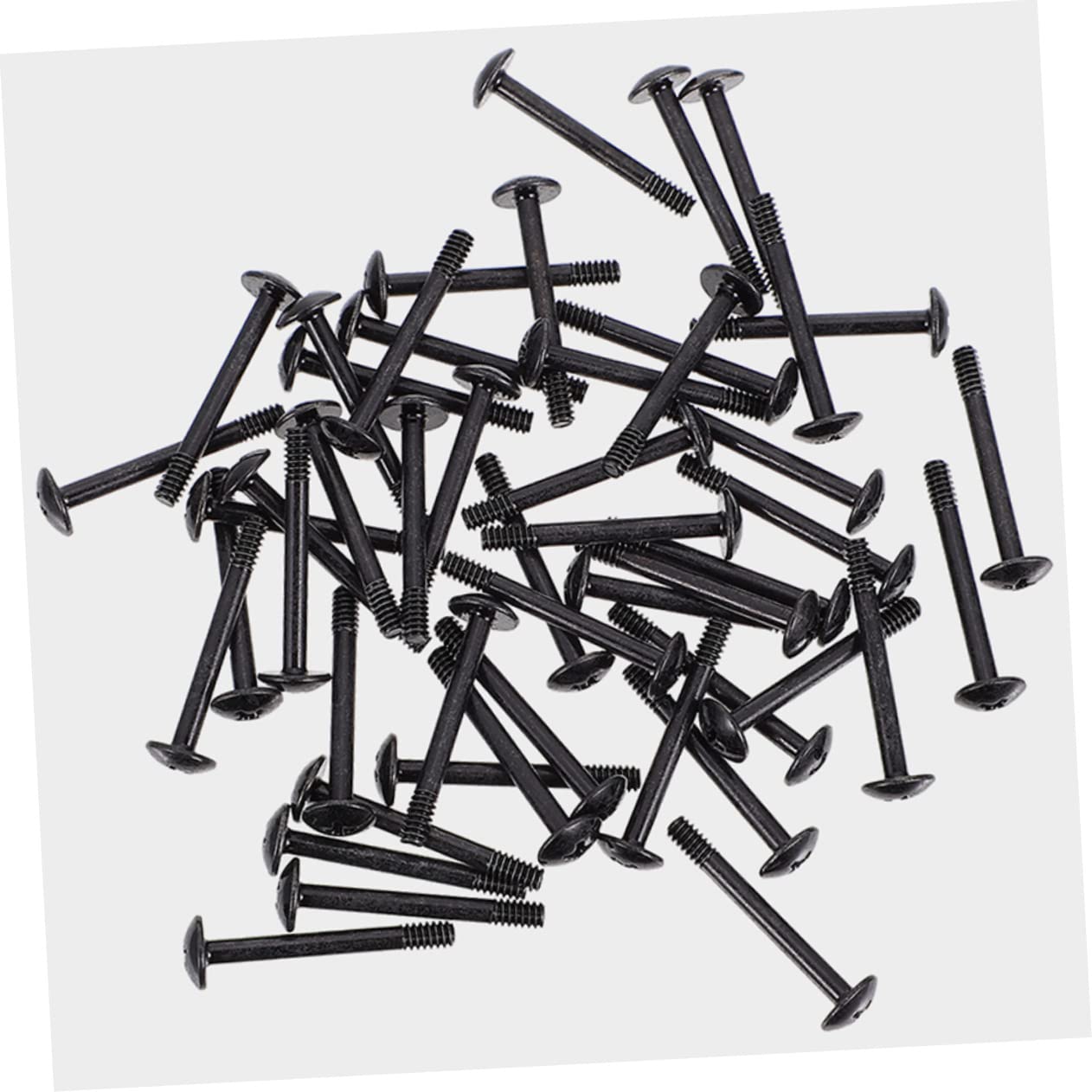 BESTonZON 30pcs Computer Case Screws - Self-Tapping Fan Mounting Screws for PC Cooling Fans | Perfect for DIY Computer Builds & Fan Replacements