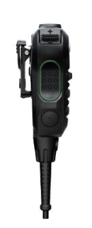 Motorola XVE500 PMMN4137A_BLK Remote Speaker Microphone - High-Quality Two-Way Radio Accessory for Police, Security & Outdoor Communication