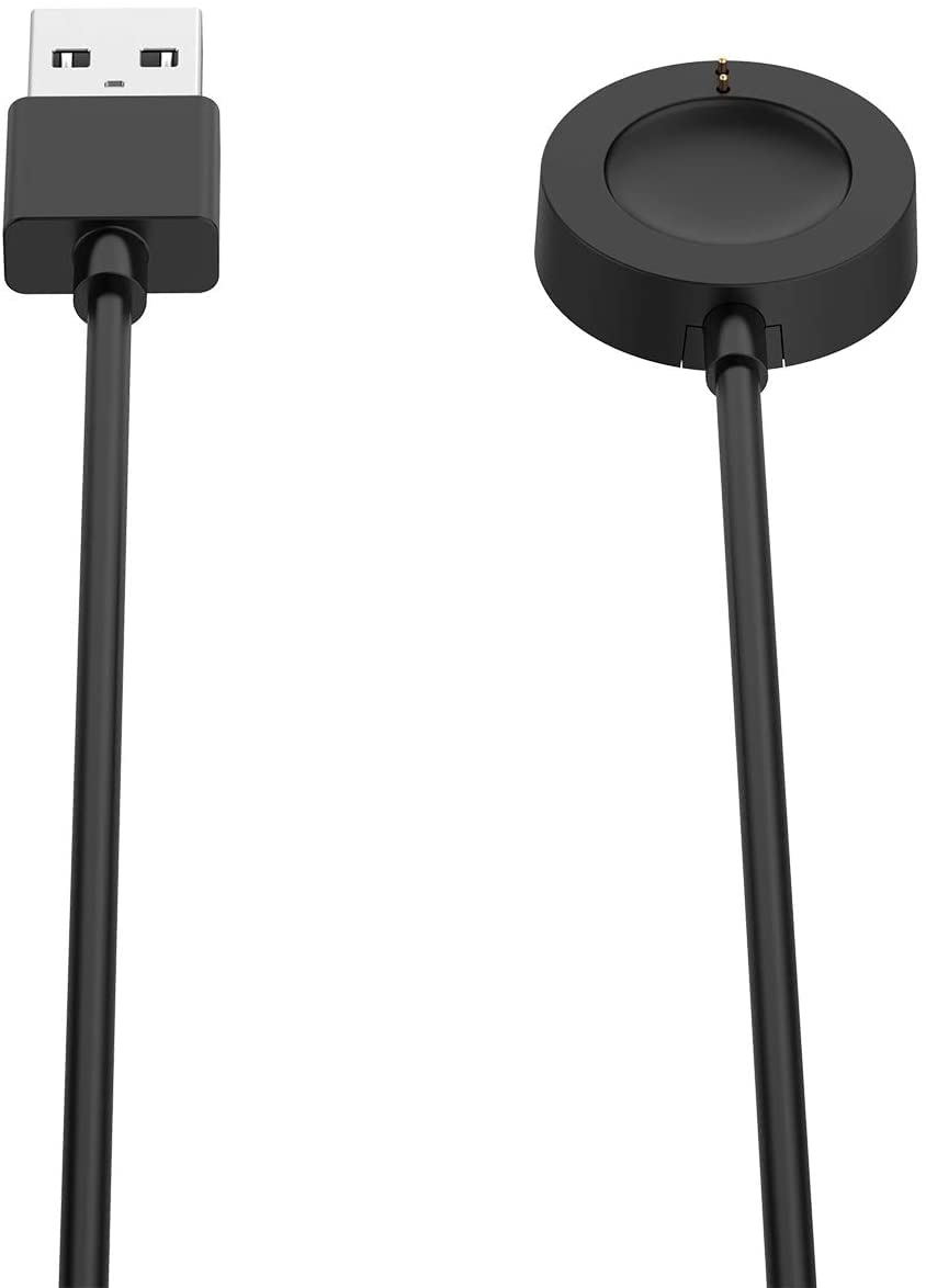 RuenTech Fast Magnetic Charger Dock for Fossil Gen 6 Smartwatch (44mm/42mm) - 3.3FT Charging Cable | Compatible with Fossil Gen 6 | Perfect for Home, Office & Travel Charging
