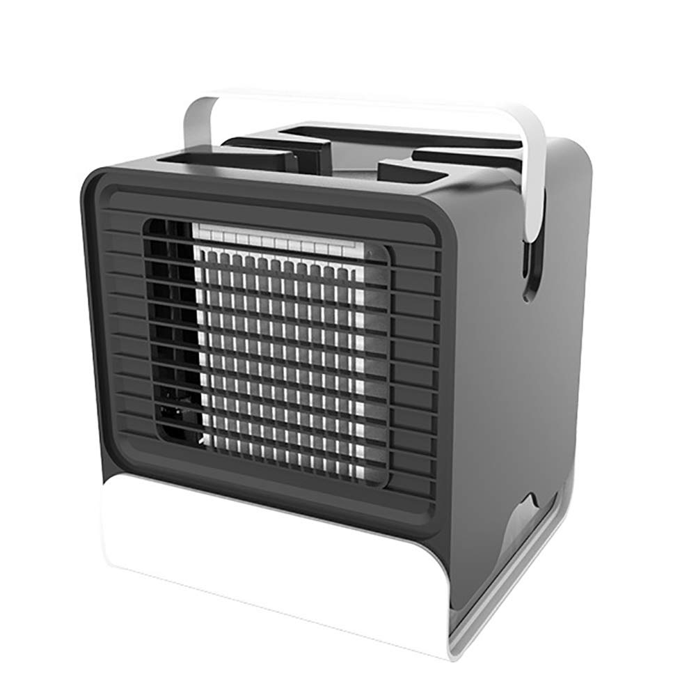 LILIANG 3-in-1 Portable Mini Air Cooler with USB Fan, Humidifier & Purifier - Personal Evaporative Cooling for Home, Office & Outdoor Use | Adjustable Fan Speed & LED Light | Ideal for Desk, Bedroom, Camping & Travel