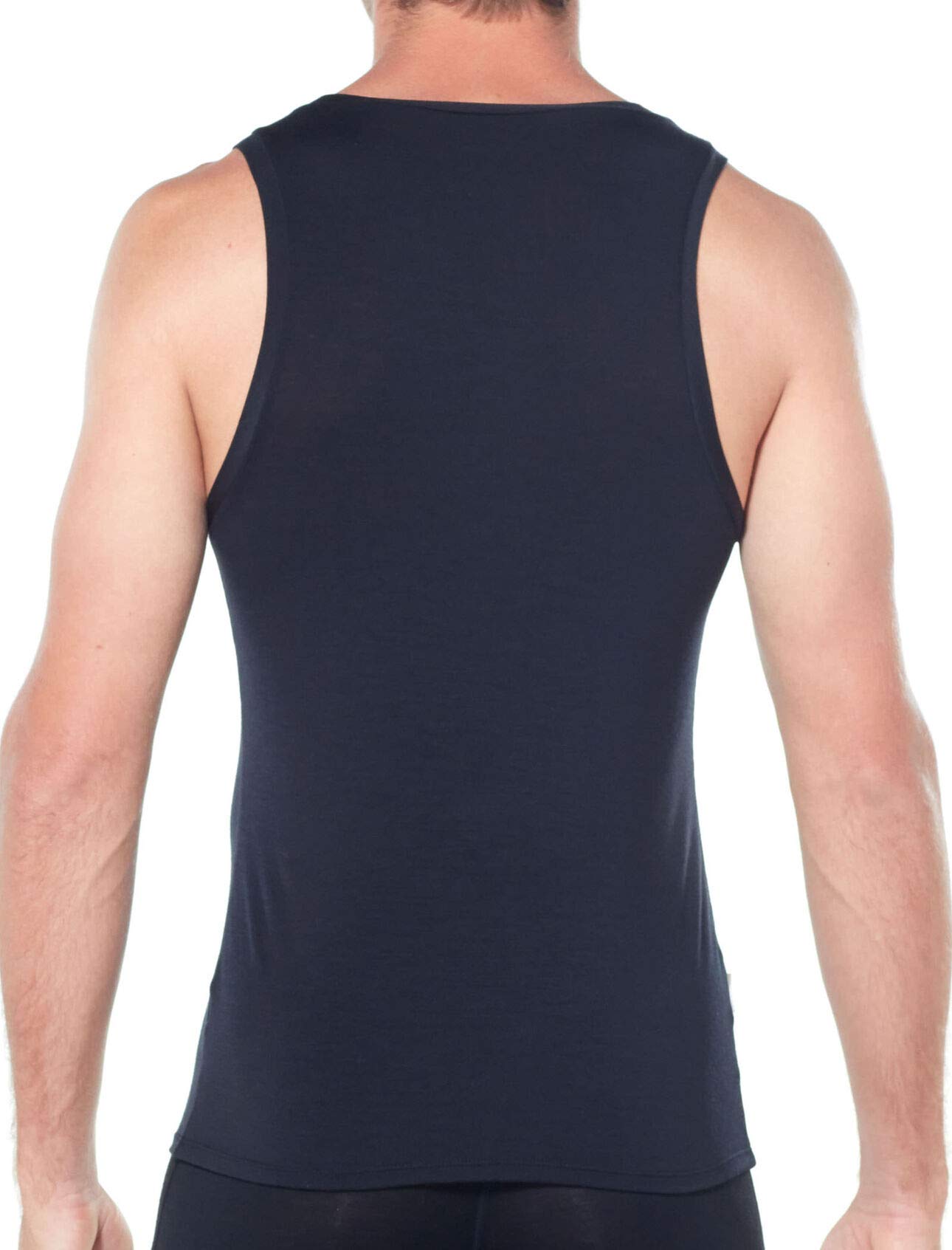 Men's Anatomical Fit Icebreaker Tank Top - Moisture Wicking & Breathable Workout Shirt for Gym, Running & Outdoor Activities
