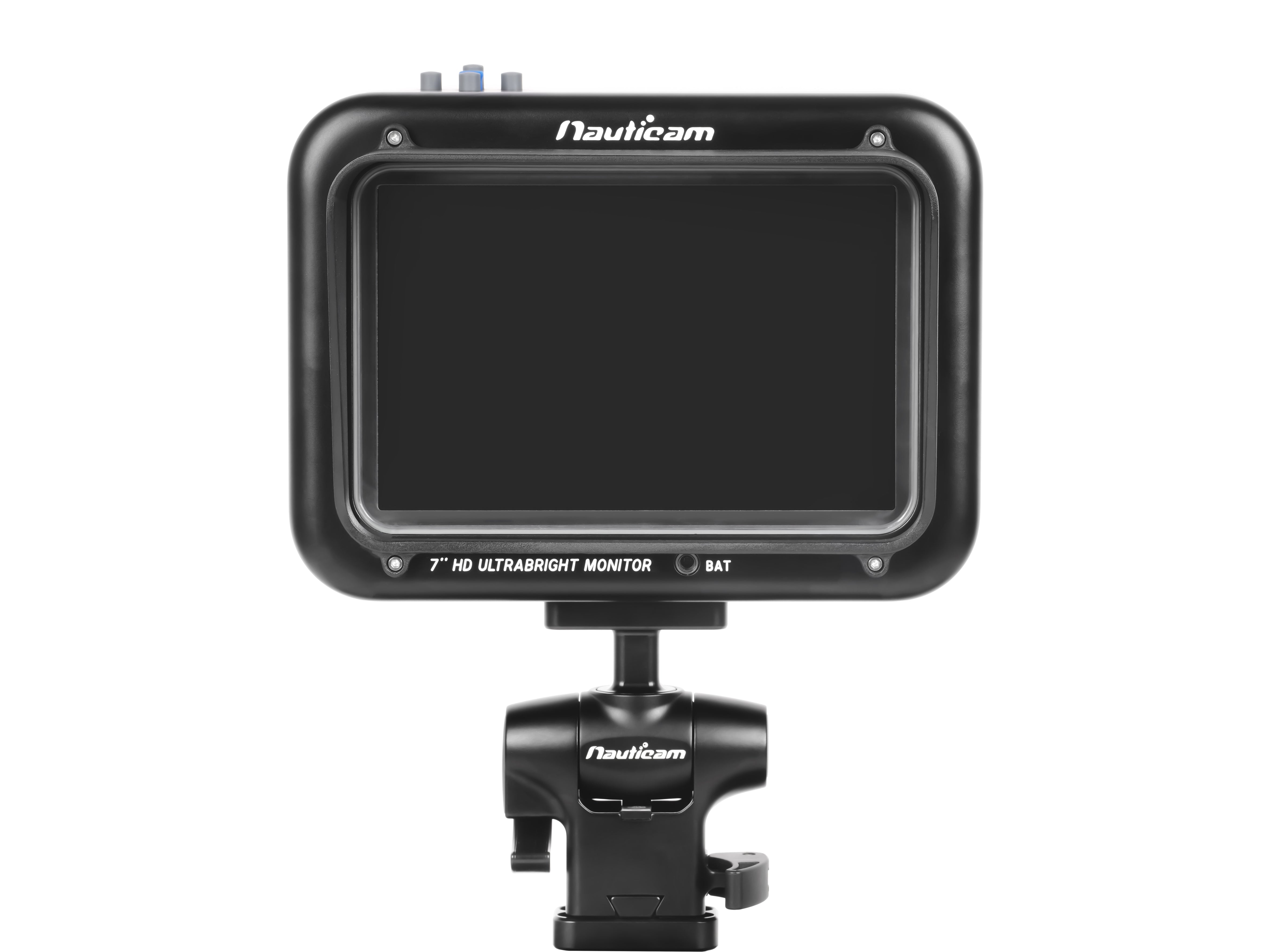 Nauticam 7'' T7 HD UltraBright Underwater Camera Monitor with HDMI 1.4 Input - Perfect for Scuba Diving, Underwater Photography & Marine Exploration (Cables Not Included)