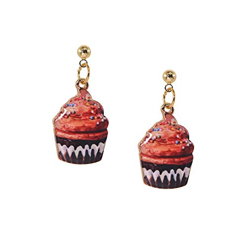 Strawberry Cupcake Earrings
