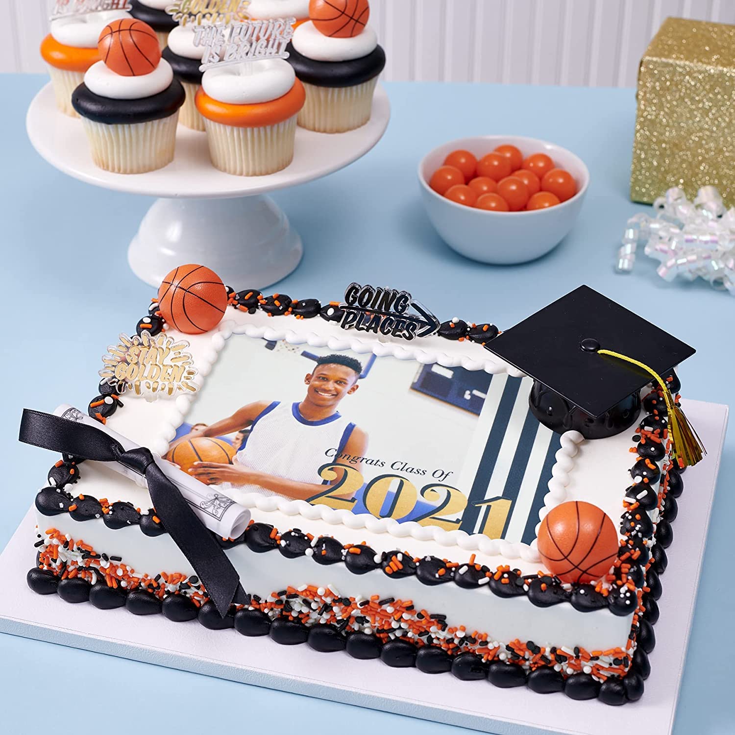 PhotoCake® Premium Edible Sheets - 24 Pack | High Definition Printing Edible Paper for Cakes, Fondant & Photo Printing | Perfect for Birthday Cakes, Wedding Desserts & Custom Edible Decorations
