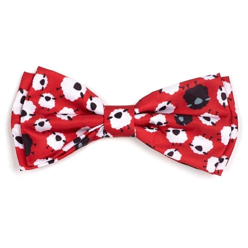 Counting Sheep Bow Tie - Stylish & Fun Bowtie for Men & Women - Perfect for Weddings, Parties & Cosplay