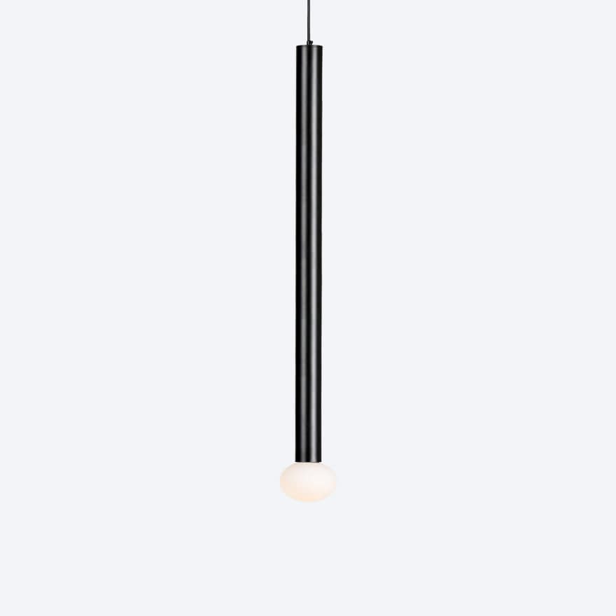 90 LED Tubular Pendant Light - Modern Hanging Fixture for Kitchen Island, Dining Room & Bedroom Lighting