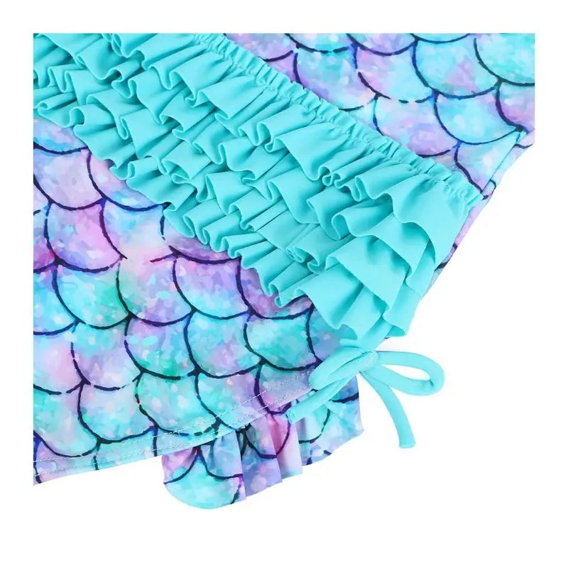 Girls Toddler Swimwear with Sea Animal Print - Sizes 0-6 Years | Perfect for Pool, Beach & Summer Water Play