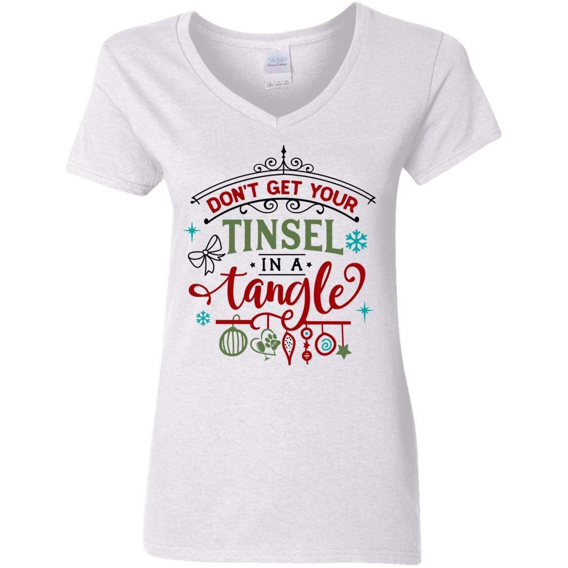 WineyBitches.Co Women's 5.3 oz V-Neck T-Shirt - Soft Cotton Casual Tee for Everyday Wear, Lounge & Outfits