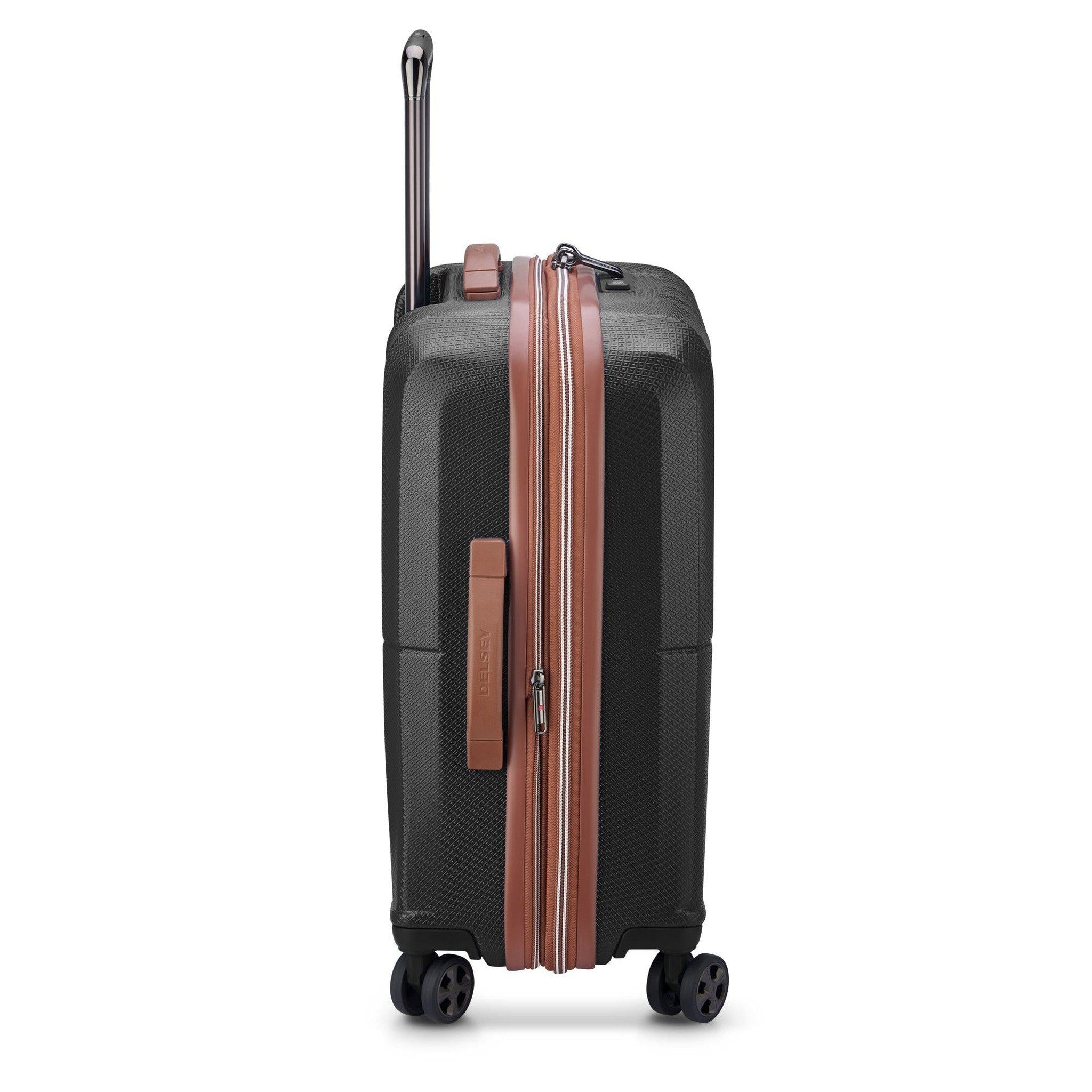Delsey St Tropez Expandable Carry-On Spinner Luggage - Lightweight & Durable Suitcase for Air Travel, Business Trips & Weekend Getaways