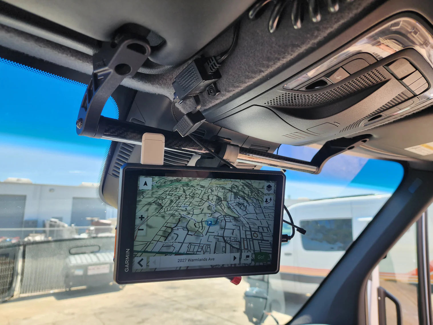 TerraX Visordok Tube for 2007+ Mercedes Sprinter Van - Durable Sun Visor Replacement for Enhanced Driving Comfort - Perfect for Road Trips and Daily Commutes