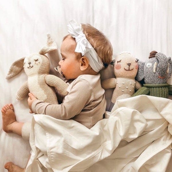 Ely's&Co. Jersey Cotton Swaddle Set - Soft Baby Swaddle Blankets for Newborns, Breathable & Stretchy for Comfortable Sleep, Perfect for Nursery, Travel & Photo Shoots