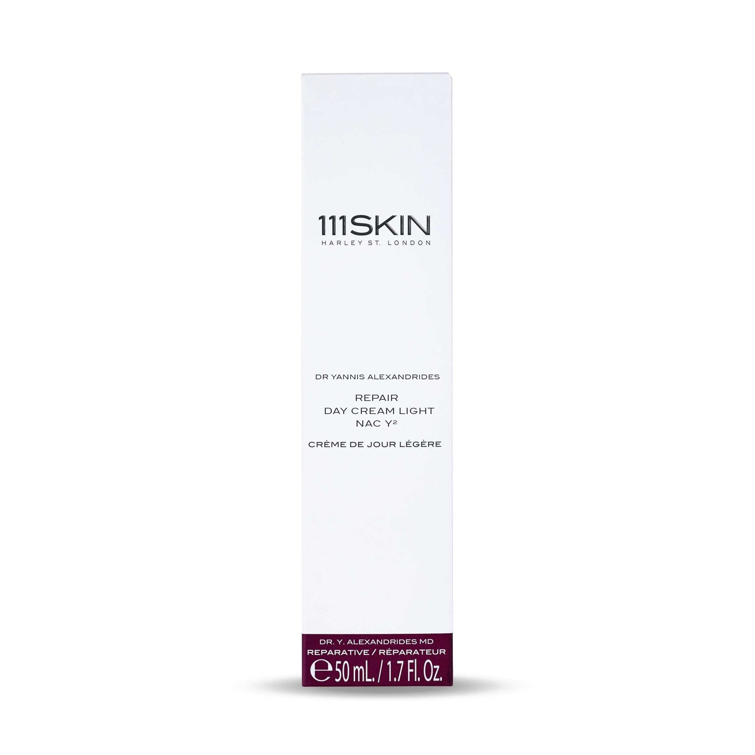 111Skin Repair Day Cream Light Nac Y2 - Anti-Aging Moisturizer for Dry & Sensitive Skin | Daytime Hydration & Skin Repair | Perfect for Daily Skincare Routine