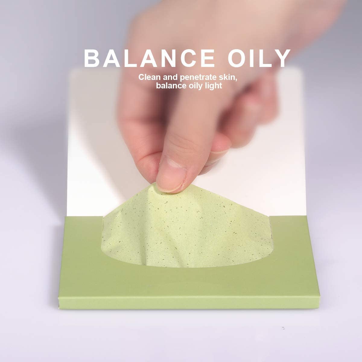 WENGONVILA 100 Sheets Oil Absorbing Blotting Papers for Face - Matte Finish, Shine Control, Portable & Gentle on Skin | Perfect for Oily Skin, Touch-Ups, Travel & On-the-Go Makeup Maintenance