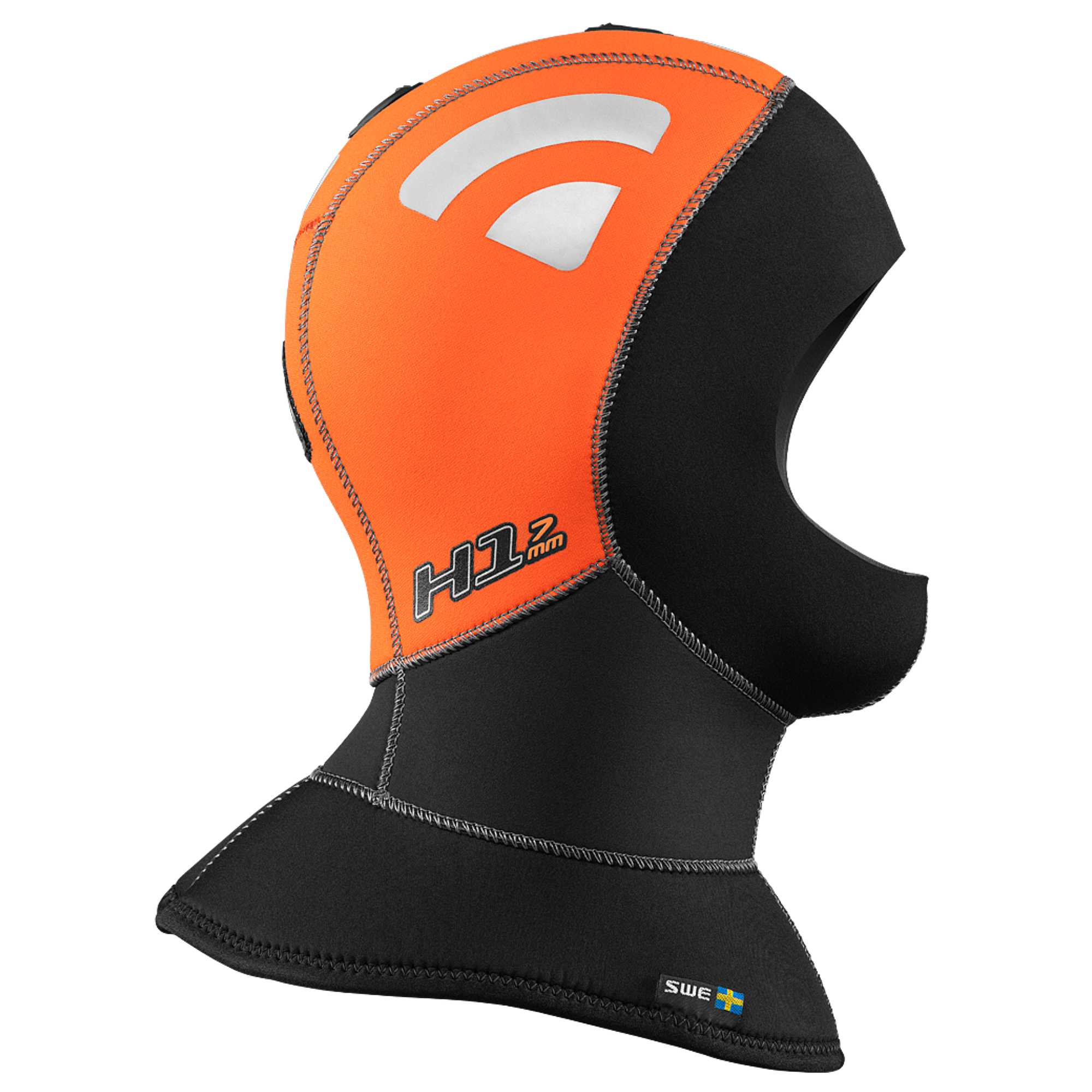7mm High Visibility Waterproof H1 Safety Hood - Perfect for Construction, Road Work & Outdoor Activities in Rainy Conditions