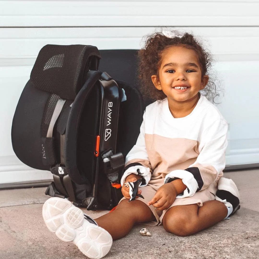 WAYB Pico Lightweight Travel Car Seat for Toddlers - FAA Approved Compact & Portable Booster - Perfect for Airplanes, Road Trips & Everyday Use