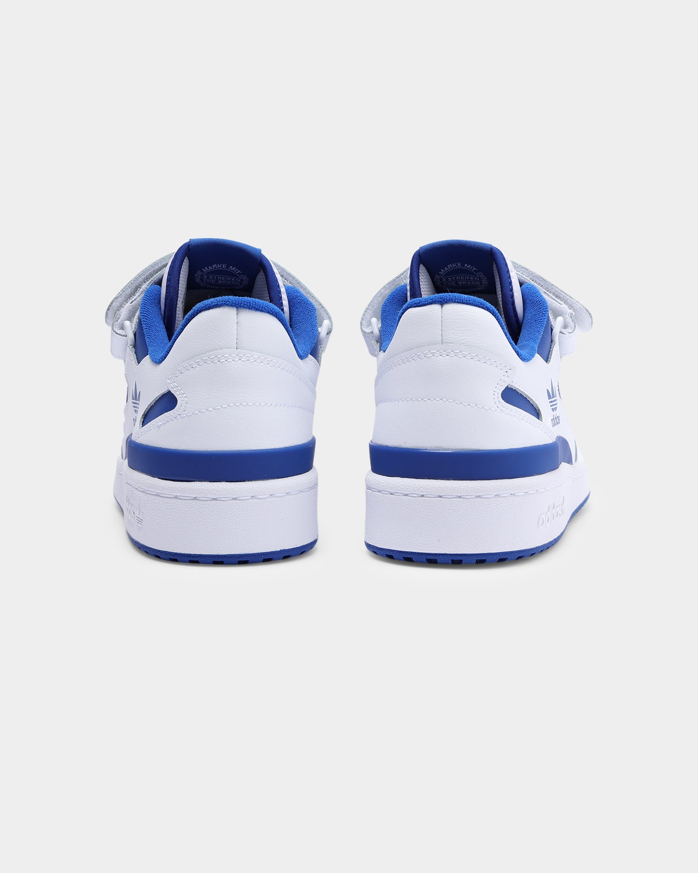 Adidas Men's Forum Low Sneakers - Cloud White / Royal Blue - Casual & Streetwear Shoes for Men | Perfect for Everyday Wear, Gym, and Urban Fashion