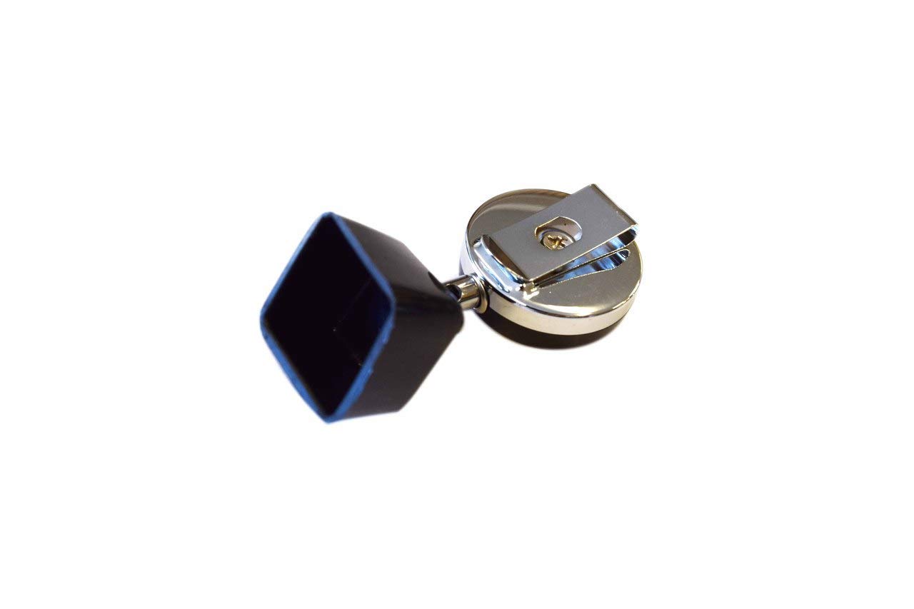 Delta Billiards Retractable Billiards Chalk Holder - 8-Ball Design for Pool Cues | Durable & Convenient Billiard Accessory for Professional & Home Use