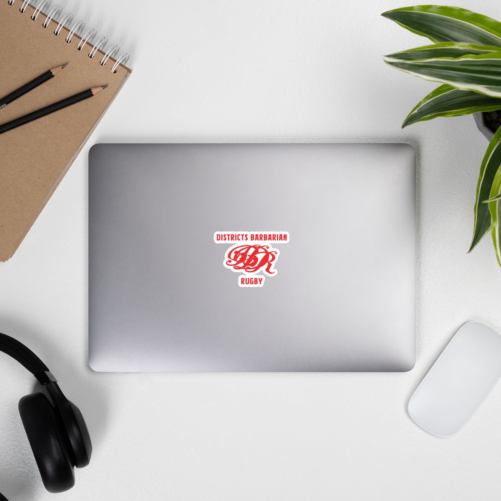 Districts Barbarian RFC Stickers - Premium Vinyl Decals for Laptops, Cars & DIY Projects | Waterproof & Durable for Outdoor & Indoor Use