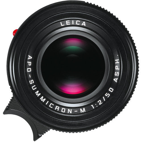 Leica APO Summicron M 50mm f/2 ASPH. Lens (Black) - Premium Compact Rangefinder Lens for Street & Portrait Photography