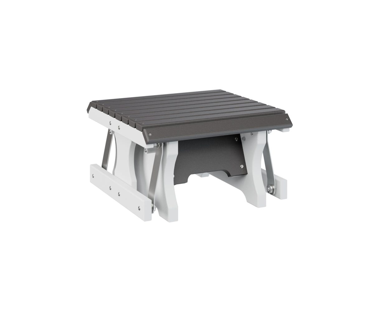 Berlin Gardens Gliding Footstool - Adjustable Comfort Ottoman with Smooth Glide Motion - Perfect for Living Room, Bedroom or Office Relaxation