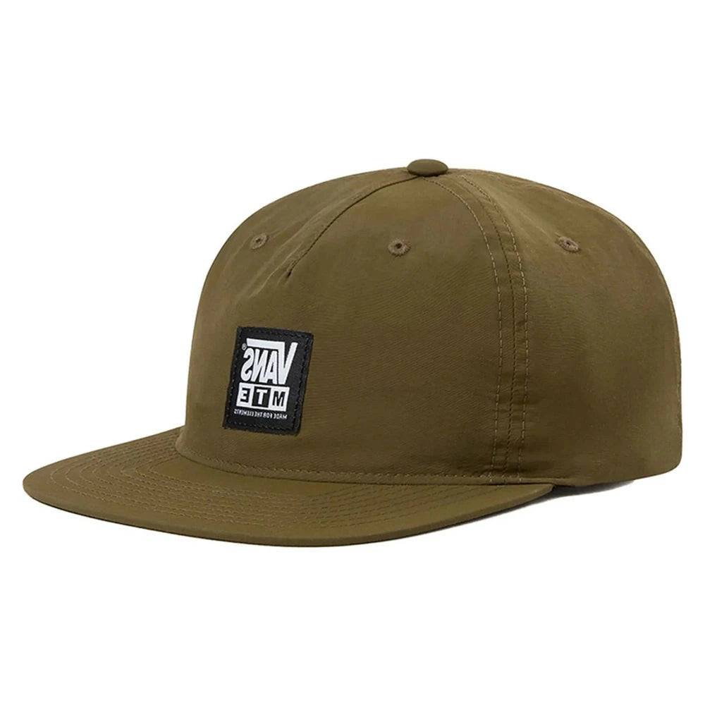 VANS MTE Expedition 5 Panel Hat - Waterproof Winter Beanie with Fleece Lining for Men & Women - Grape Leaf Camo Print - Perfect for Hiking, Skiing and Outdoor Adventures