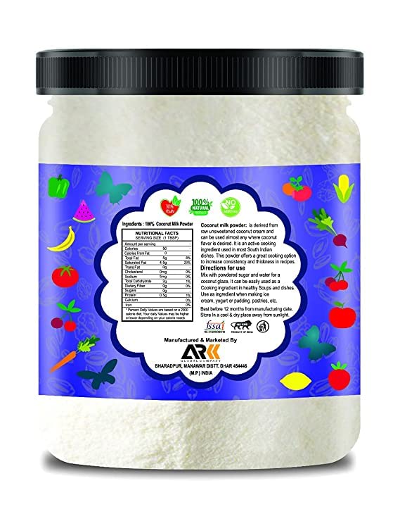 Organic Infinity Coconut Milk Powder | Keto Friendly, Dairy Free, Vegan | 200g - Perfect for Smoothies, Baking & Coffee Creamer | Gluten Free & Paleo Diet Approved