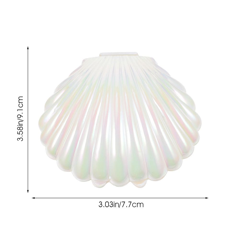 20-Piece Candy Box Set - Small Candy Dishes & Jars for Party Decor, Mermaid Theme, Seashell Jewelry Display, Plastic Popcorn Containers - Perfect for Birthday Parties, Baby Showers, Wedding Receptions & Candy Buffets