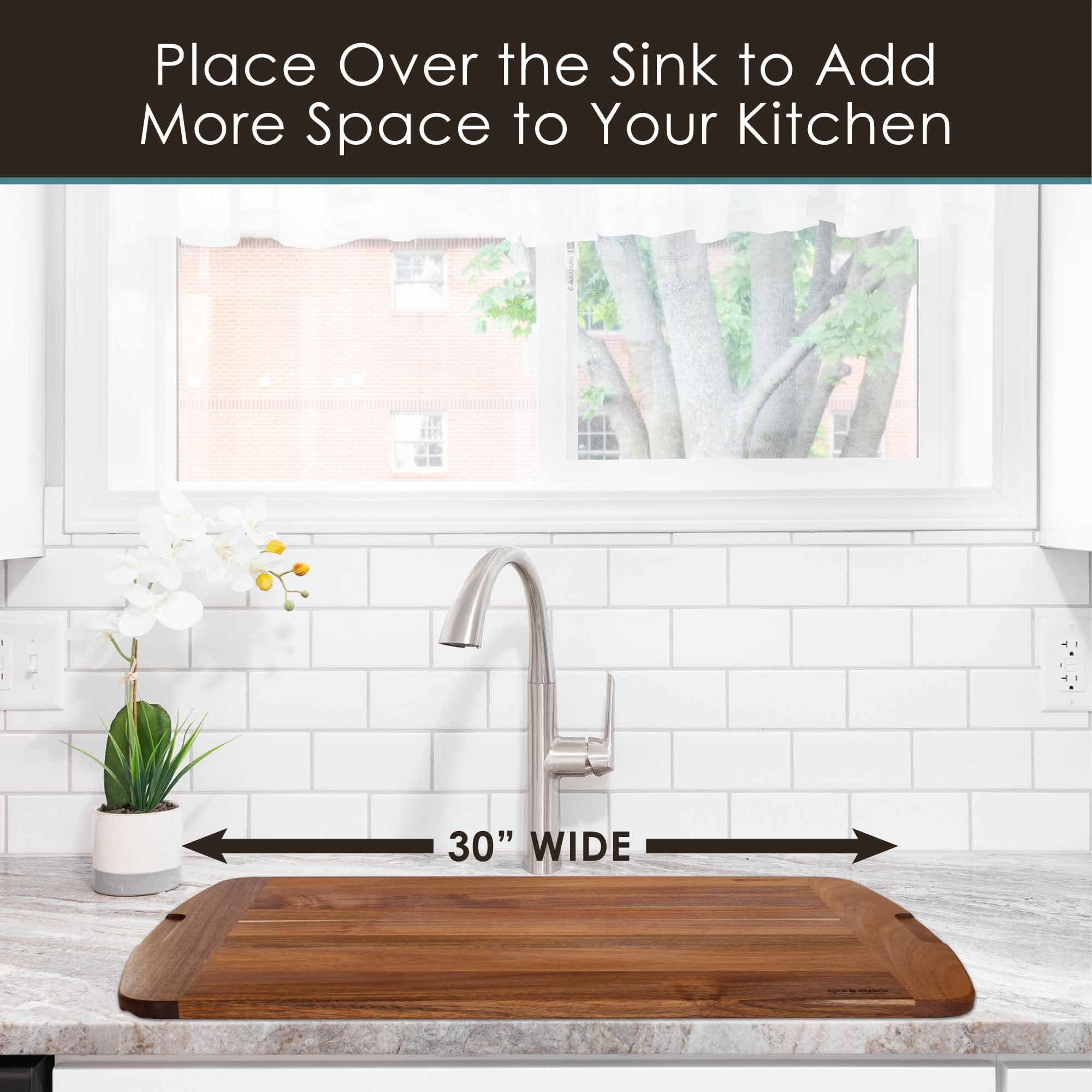 Premium Rock & Branch® 600SI Bamboo Cutting Board 30