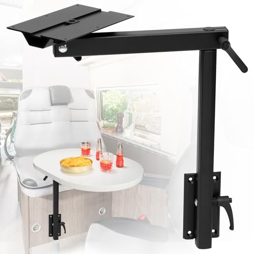 Black RV Removable Table Leg