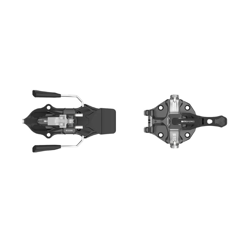 ATK Raider 13 EVO Ski Bindings - Lightweight Alpine Touring Bindings for Backcountry Skiing | Perfect for Freeride, Powder & Mountain Adventures