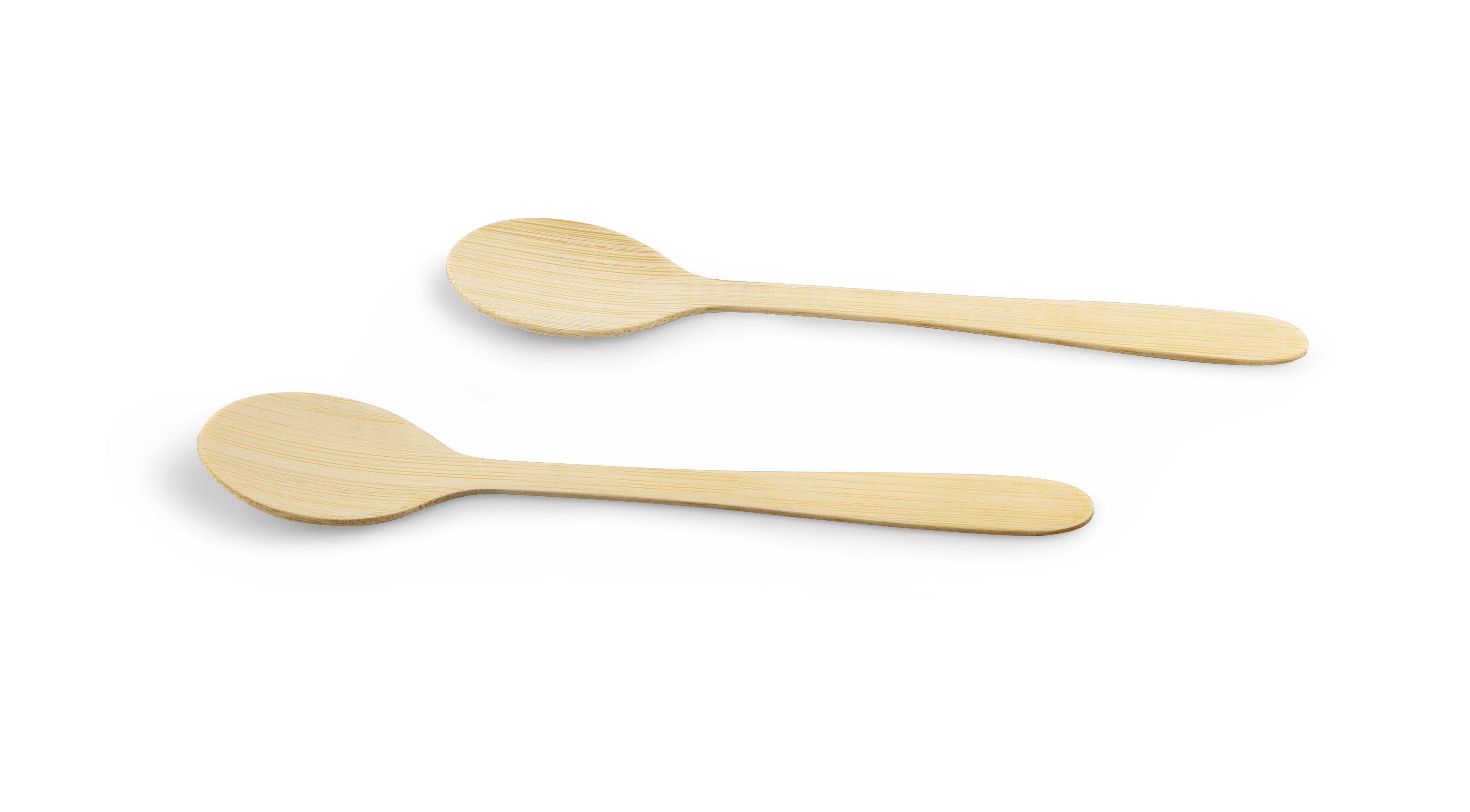 Eco-Friendly Bamboo Sorbet Spoon Set - Reusable Dessert Spoon for Ice Cream, Gelato & Frozen Treats - Perfect for Parties, Picnics & Home Use