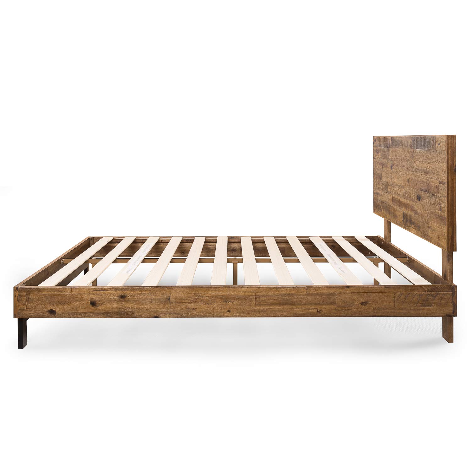 ZINUS Tricia Full Size Wood Platform Bed Frame with Adjustable Headboard - No Box Spring Needed, Sturdy Wood Slat Support & Easy Assembly - Perfect for Modern Bedrooms, Guest Rooms & Small Spaces