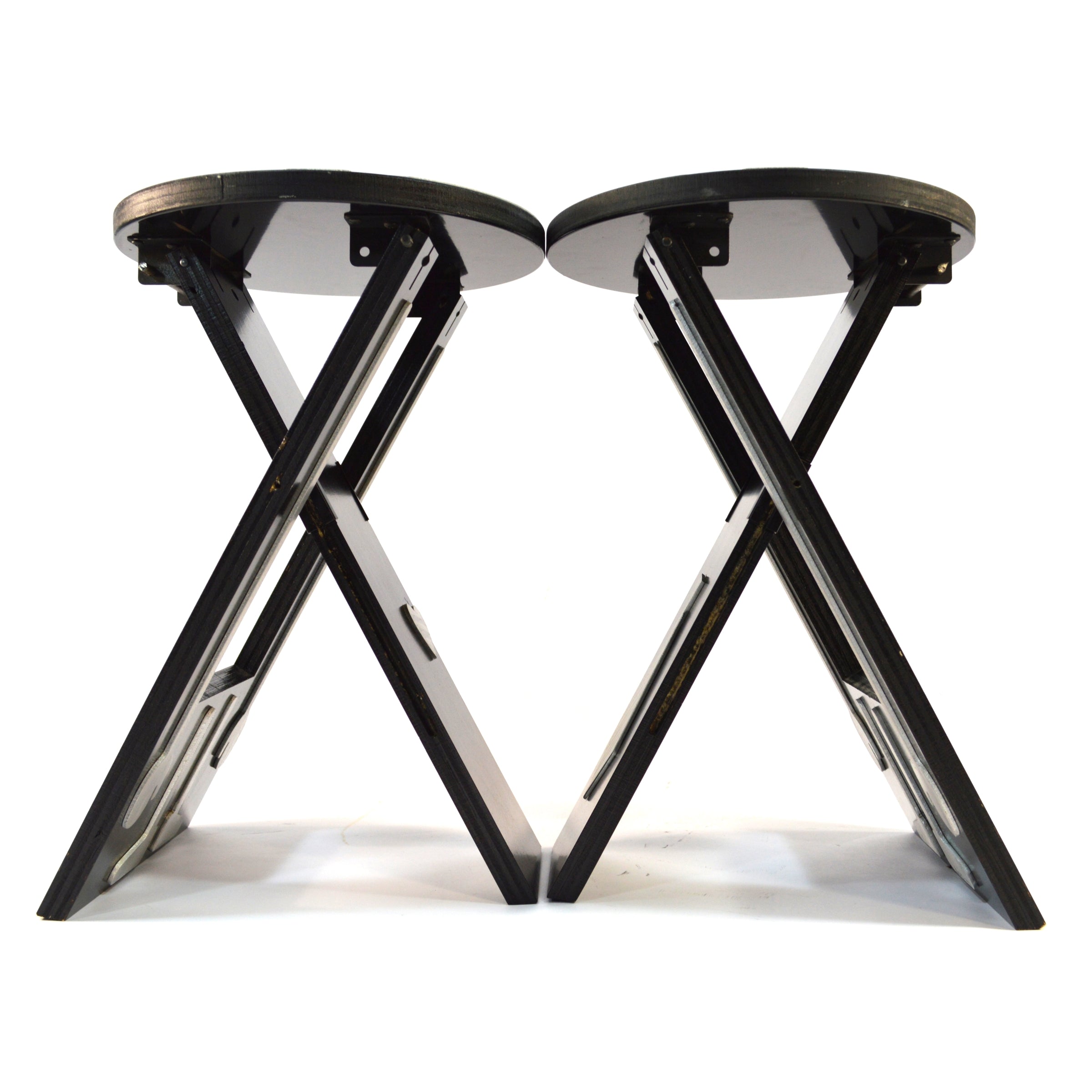 Functional Art Stoolie Stool - Set of 2 by F Garbotz - Modern Son & Daughter Stools for Kids' Room Decor and Play Area Seating